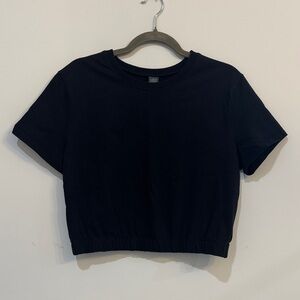 Black Women's Crop Top